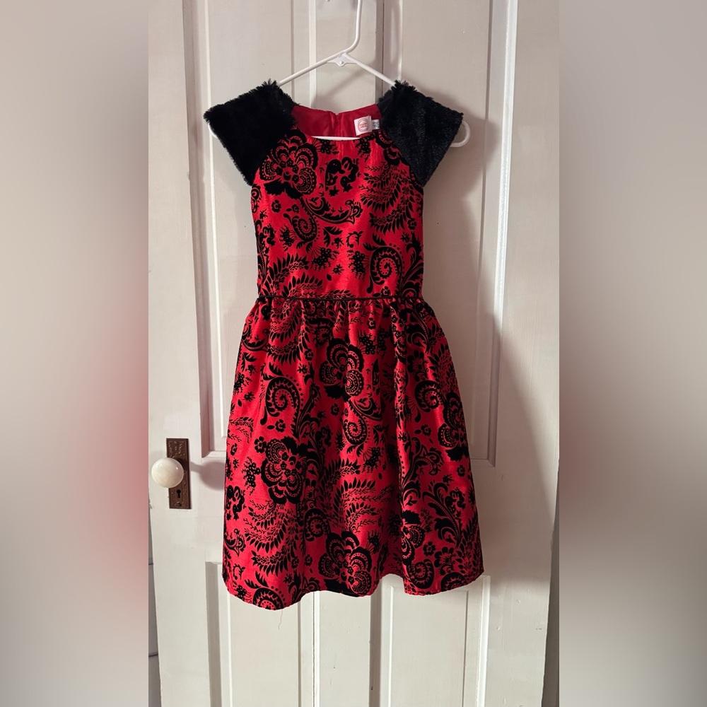 Wonder Nation Red and Black Dress